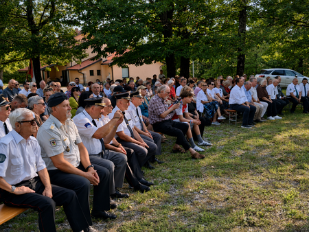 Spominska slovesnost na Ocinci; Vir: Občina Sežana